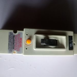 White Single-Phase Circuit Breaker